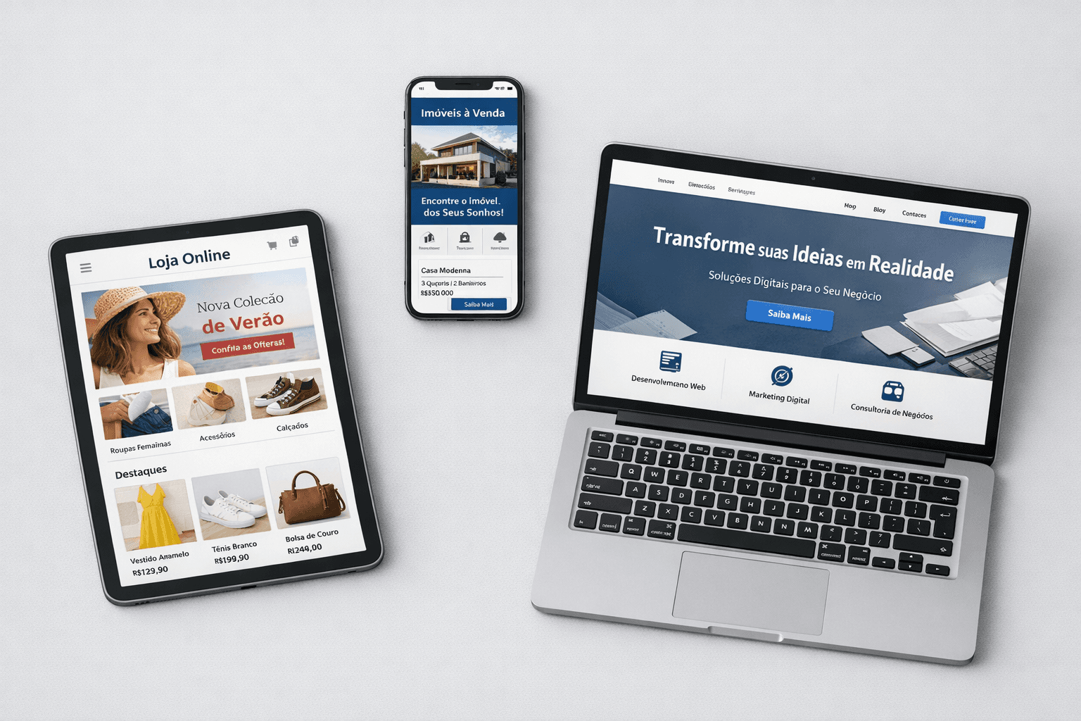 Experiência em diferentes operações